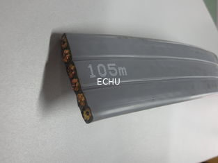 CHINA Cable que viaja plano para el elevador con el certificado TVVB 36x0.75 del CE con la chaqueta de PVC especial en color gris proveedor