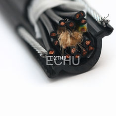 CHINA Cable de control que viaja redondo flexible para las grúas u otros dispositivos RVV (2G) 20Cx1.5SQMM en color negro proveedor