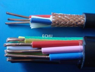 CHINA Cable de control redondo del escudo flexible del aislamiento del PVC KVV 450/750V en color negro proveedor