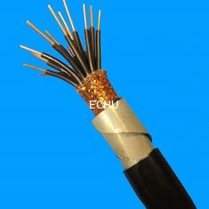 CHINA Cable de control acorazado del solo conductor del aislamiento del PVC KVV22 450/750V en color negro proveedor
