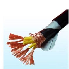 CHINA Cable de control acorazado de la cinta de acero del aislamiento del PVC KVV22 450/750V en color negro proveedor