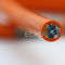 El cable especial para la fricción encadena TRVV 4Cx4sqmm para la máquina o los equipos que doblan con frecuencia en color anaranjado proveedor