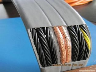 CHINA Cable que viaja flexible plano para el elevador con el certificado TVVBP 30Cx0.75+2x2Px0.75 del CE con la chaqueta de PVC especial proveedor
