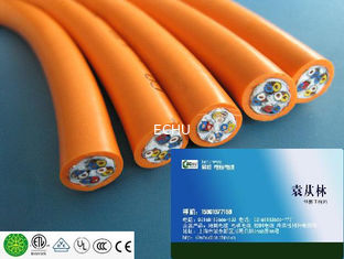 CHINA Cable redondo del escudo para el tipo eléctrico del aparato RVV con el certificado del CE en color anaranjado proveedor