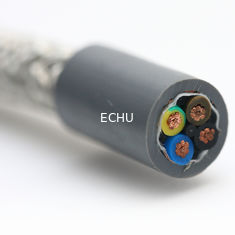 CHINA El cable especial para la fricción encadena EKM71373 4G4 con el escudo para la máquina o los equipos que doblan con frecuencia en color anaranjado proveedor