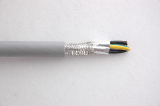 CHINA Cable de control redondo del escudo flexible del aislamiento del PVC KVV 450/750V en color gris proveedor
