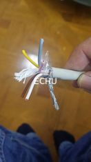 CHINA Cable de datos del PVC del CERT del CE con la trenza de cobre estañada LiYY, LiYCY 4Cx1.5sqmm en color gris proveedor