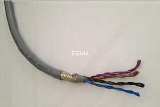 China Cable de datos del PVC del CERT del CE con la trenza de cobre estañada LiYY, LiYCY (TP) en color gris proveedor