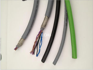 CHINA Cable especial para las cadenas EKM71373 de la fricción con el escudo para la máquina o los equipos que doblan con frecuencia en color verde proveedor