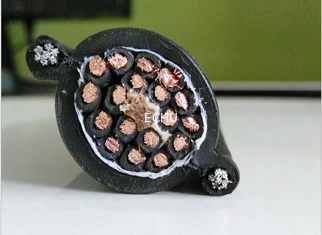 CHINA Cable de control que viaja redondo flexible para las grúas u otros dispositivos en color negro proveedor