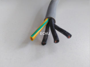 CHINA Cable de control redondo del escudo flexible del aislamiento del PVC del CABLE de ECHU KVVR 450/750V en color gris proveedor