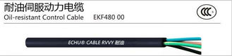 China Cable de control resistente del aceite flexible con el impermeable, resistencia de aceite, resistencia fresca RVVY/RVVYP en negro/gris/naranja proveedor