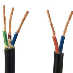 CHINA Cable de control redondo flexible del aislamiento del PVC KVV 450/750V en chaqueta negra del color proveedor