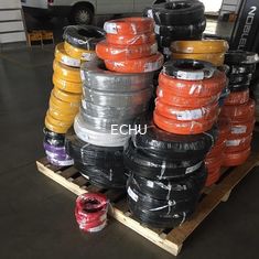 CHINA La UL certificó el cable eléctrico MTW 600V, 105℃ del PVC UL1284 de ROHS descubre el cobre o el cobre estañado, 550kcmil con color negro proveedor