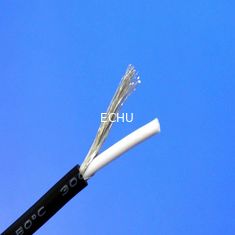 CHINA Alambre eléctrico doble del aislamiento 6AWG 600V UL1283 105℃ del PVC del CABLE ROHS de la UL de ECHU en color negro proveedor