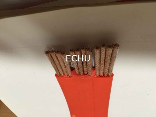 Good price Cables de viaje planos y flexibles para grúa o transportador en chaqueta negra en línea