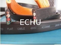 Good price Cables de viaje planos y flexibles para grúa o transportador en chaqueta negra en línea