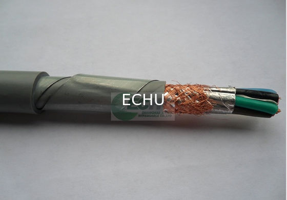 Good price Cables de control redondos de aislamiento de PVC con escudo flexible KVVRP 450/750V en color gris en línea