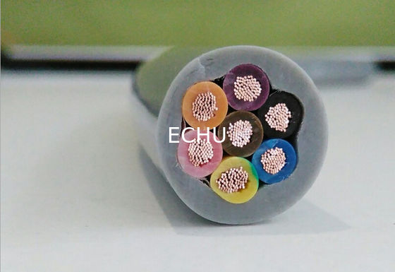 Good price Cables de control redondos de aislamiento de PVC con escudo flexible KVVR 450/750V en color gris en línea