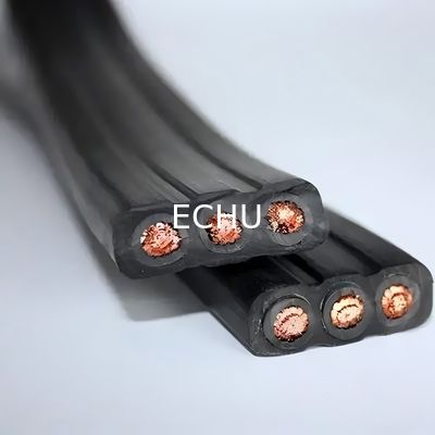 Good price EPR Insulation, SE3 Jacket Rubber Flat Flexible Traveling Cable YZB en línea