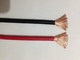 Cable eléctrico de aislamiento doble de PVC ROHS certificado por UL 6AWG 600V UL1283 3AWG 105 ℃ en color negro proveedor