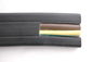 Cable que viaja flexible plano para la grúa o transportador en chaqueta negra proveedor