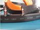 Cable que viaja flexible plano para chaqueta anaranjada de la base de la grúa o del transportador 12 con cada escudo de la base proveedor
