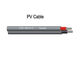 Cable solar 16.0mm2 del TUV del cable del picovoltio con la chaqueta roja con el certificado del TUV proveedor