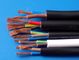 Cable de control redondo flexible del aislamiento del PVC KVV 450/750V en color negro proveedor