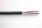 Cable de datos del PVC del CERT del CE con la trenza de cobre estañada LiYY, LiYCY 8Cx0.34sqmm en color negro proveedor