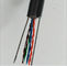 Cable de control que viaja redondo flexible para las grúas u otros dispositivos en color negro proveedor