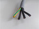 Cable de control redondo del escudo flexible del aislamiento del PVC del CABLE de ECHU KVVR 450/750V en color gris proveedor