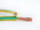 el cable eléctrico del alambre UL1569 de la UL de 300V 105℃ con la UL certificó 12AWG con color amarillo/verde proveedor