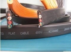 Good price Cable de viaje plano flexible para grúa o transportador 4Cx35sqmm chaqueta negra en línea