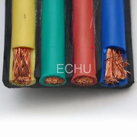 Good price Cables de viaje planos y flexibles para grúa o transportador en chaqueta negra en línea