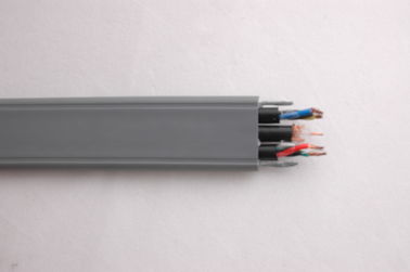Good price Cable de ascensor de viaje plano y flexible con cable de cámara de televisión en color gris en línea