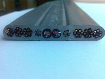 Good price Cable de viaje plano flexible para ascensor con certificado CE TVVBPG 36x0.75+2x2Px0.75 con chaqueta especial de PVC en línea