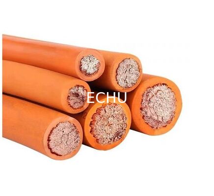 Good price E550028 Cable ECHU UL758 Aprobación 200o C UL30056 Cable de conductor único de caucho de silicona suave resistente a altas temperaturas Cable EV en línea
