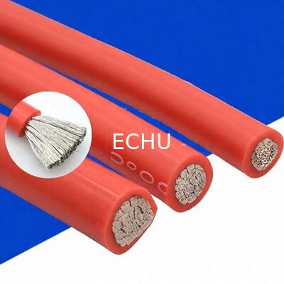 Good price E550028 Cable ECHU UL3135 Cable AWM de caucho de silicona de un solo conductor en línea